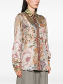 Pierre Louis Mascia Printed Silk Shirt