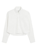 Ami Paris Cotton Cropped Shirt