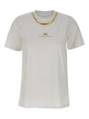 Elisabetta Franchi Logo Cotton T Shirt