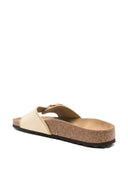Birkenstock Madrid Big Buckle Rafia Sandals