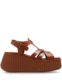 Chloè Nama Wedge Sandals