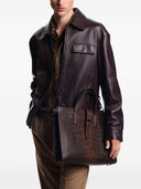 Emporio Armani Leather Briefcase