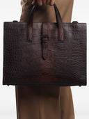 Emporio Armani Leather Briefcase
