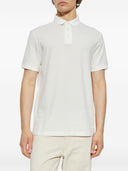 Emporio Armani Printed Cotton Polo Shirt