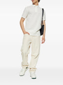 Emporio Armani Printed Cotton Polo Shirt