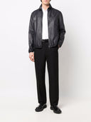Emporio Armani Leather Zipped Jacket