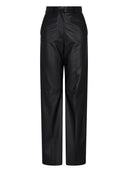 Emporio Armani Leather Trousers