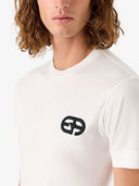 Emporio Armani Logo Cotton Blend T Shirt