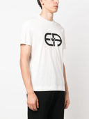 Emporio Armani Logo Cotton Blend T Shirt