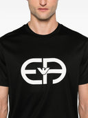 Emporio Armani Logo Cotton Blend T Shirt