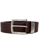 Emporio Armani Cinturón de cuero exclusivo
