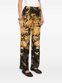 F.R.S . Printed Silk Trousers