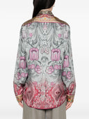 Pierre Louis Mascia Printed Silk Shirt