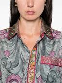 Pierre Louis Mascia Printed Silk Shirt