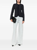 Emporio Armani Dotted Crewneck Cardigan