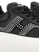 Hogan Pre H Stripes Leather Sneakers