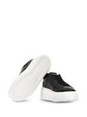 Hogan Pre H Stripes Leather Sneakers