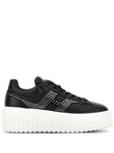 Hogan Pre H Stripes Leather Sneakers