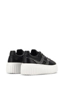 Hogan Pre H Stripes Leather Sneakers
