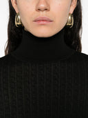 Elisabetta Franchi Wool Blend Turtle Neck Sweater