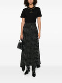 Elisabetta Franchi Logo Cotton T Shirt