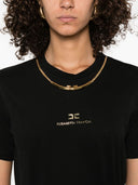 Elisabetta Franchi Logo Cotton T Shirt