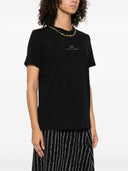 Elisabetta Franchi Logo Cotton T Shirt