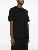 Y 3 logotipo camiseta de algodón