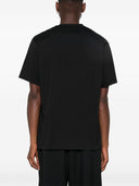 Y 3 logotipo camiseta de algodón