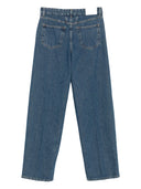 Jeans di cotone in denim Nikka chiuso
