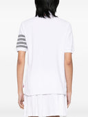 Thom Browne 4 Bar Cotton Polo 셔츠