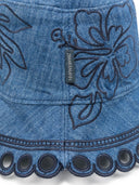 Cappello da secchio in denim zimmermann