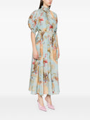 Zimmermann Ascension Printed Silk Dress