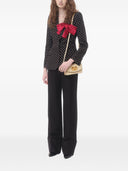 Valentino Garavani Vain Small Leather Clutch