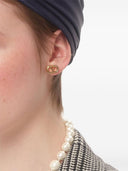 Valentino Garavani V Logo Earrings