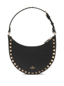 Valentino Garavani Hobo Rockstud皮革迷你袋