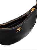 Valentino Garavani V Logo Signature Mini Leather Hobo Bag