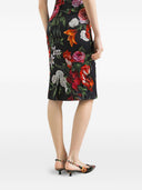 Dolce & Gabbana Satin Printed Dress