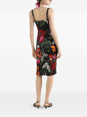 Dolce & Gabbana Satin Printed Dress