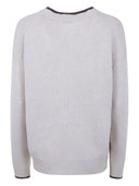 Brunello Cucinelli Cashmere V suéter de cuello