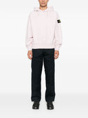 Stone Island Logo Cotton Hoodie
