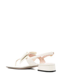 Valentino Garavani Bowow Leather Thong Sandals