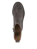 Emporio Armani Capsule Suede Leather Boots