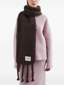 Jil Sander Plus Logo Wool Scarf
