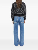 Alanui Bandana Wool And Cashmere Cardi Bomber