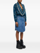 Alanui Bandana Wool And Cashmere Cardi Bomber