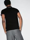 Moncler Logo Cotton Polo Shirt
