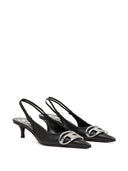 Diesel Venus Leather Slingback Pumps