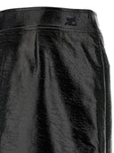 Courreges Pre Vynil Midi Skirt