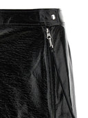 Courreges Pre Vynil Midi Skirt